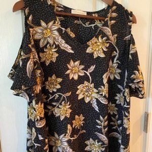 COLD SHOULDER BLOUSE